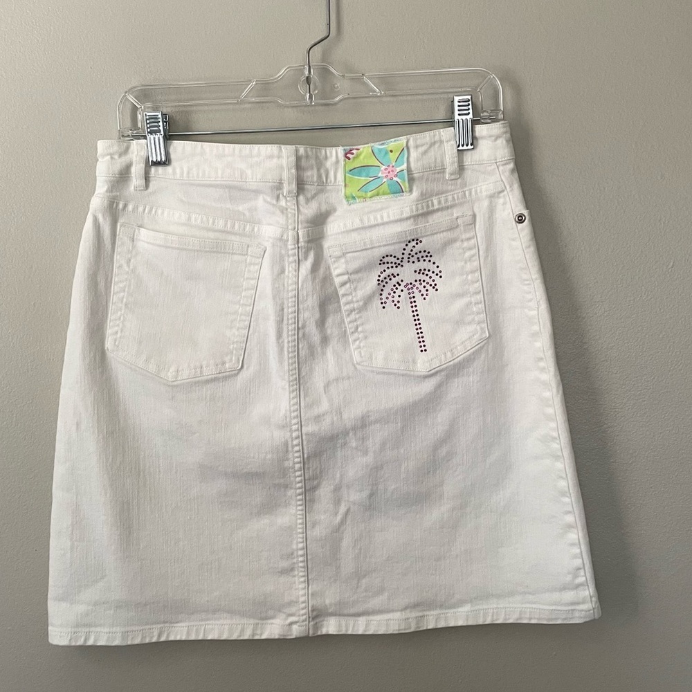 Lily Pulitzer denim skirt
